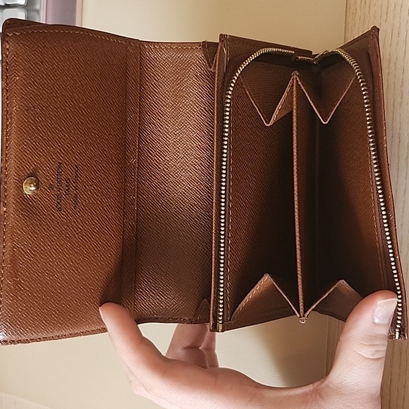 Louis Vuitton Authentic Vintage Monogram Porte Monnaie Wallet-Missing Zipper - Picture 5 of 11